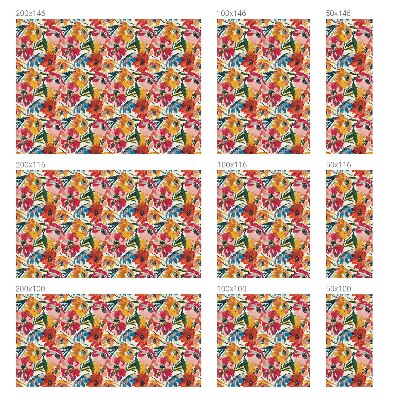 Zelfklevende raamfolie glas in lood Bloemenexplosie