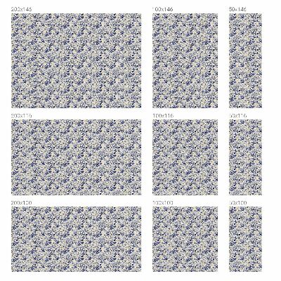 Glas in lood folie voor raam Bloemensymmetrie