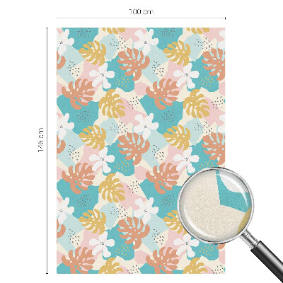 Glas in lood raamfolie Exotische natuur