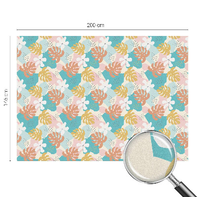 Glas in lood raamfolie Exotische natuur