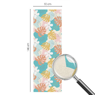 Glas in lood raamfolie Exotische natuur