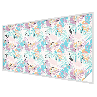 Melkglas folie met glas in lood effect Abstracte jungle