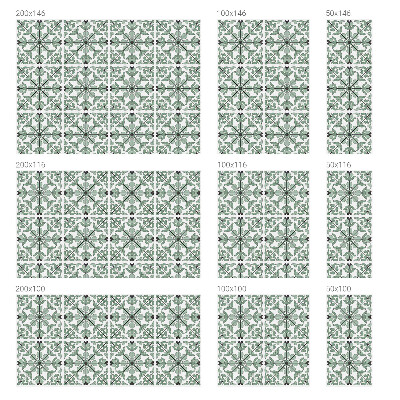 Privacy folie raam Plantenpatroon