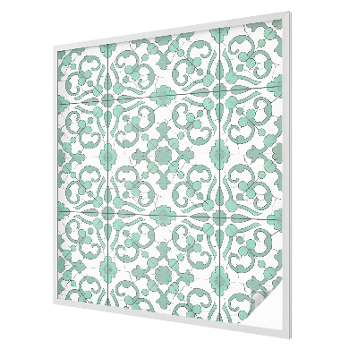 Glas in lood folie voor raam Klassieke ornamenten