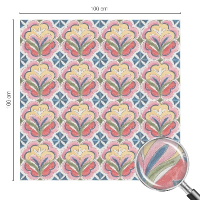 Privacy folie raam Bloemenpatronen