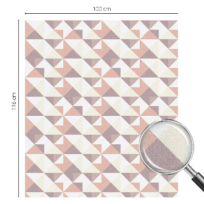 Privacy folie raam Moderne driehoeken