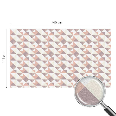 Privacy folie raam Moderne driehoeken