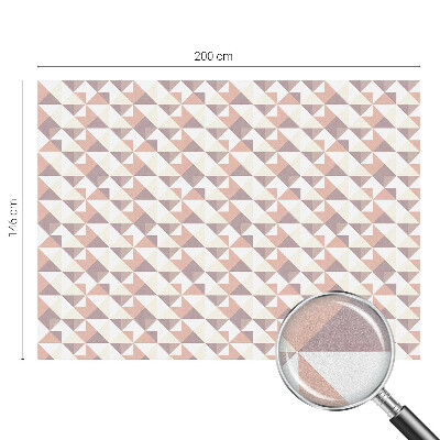 Privacy folie raam Moderne driehoeken