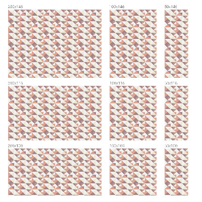 Privacy folie raam Moderne driehoeken