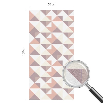 Privacy folie raam Moderne driehoeken