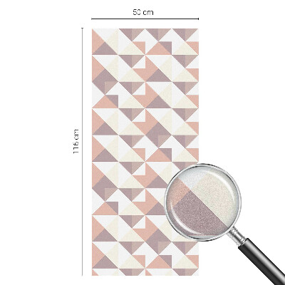 Privacy folie raam Moderne driehoeken