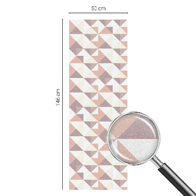 Privacy folie raam Moderne driehoeken