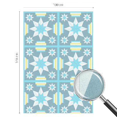 Glas in lood raamfolie Sterpatroon