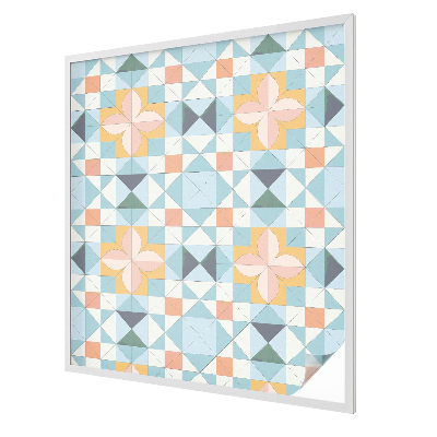 Glas in lood raamfolie Kleurrijke geometrie