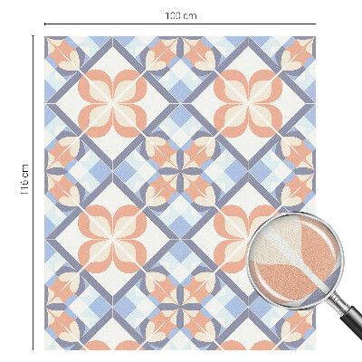 Privacy folie raam Bloemenpatroon