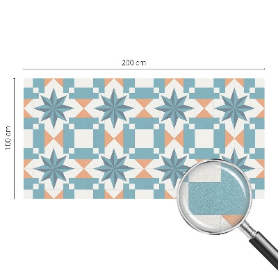 Zelfklevende raamfolie glas in lood Blauwe sterren