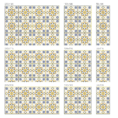 Zelfklevende raamfolie glas in lood Geometrische sterren
