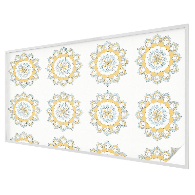 Glas in lood folie voor raam Kleurrijke mandala's