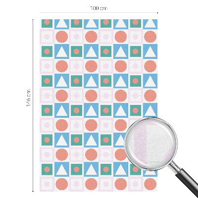 Privacy folie raam Abstracte patronen