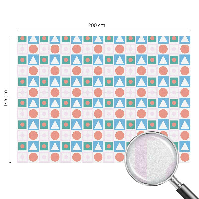 Privacy folie raam Abstracte patronen