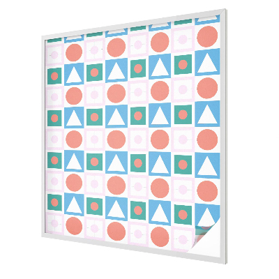 Privacy folie raam Abstracte patronen