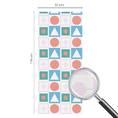 Privacy folie raam Abstracte patronen