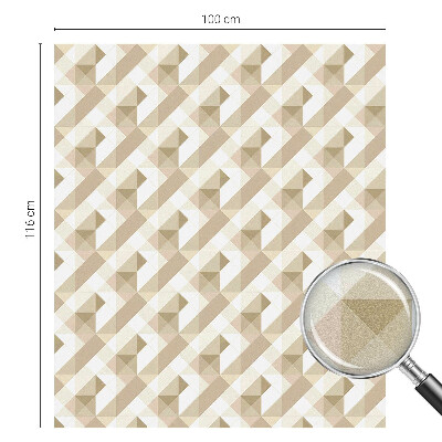 Privacy folie raam Driehoekige patronen