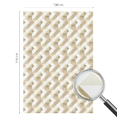 Privacy folie raam Driehoekige patronen