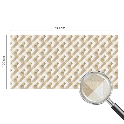 Privacy folie raam Driehoekige patronen