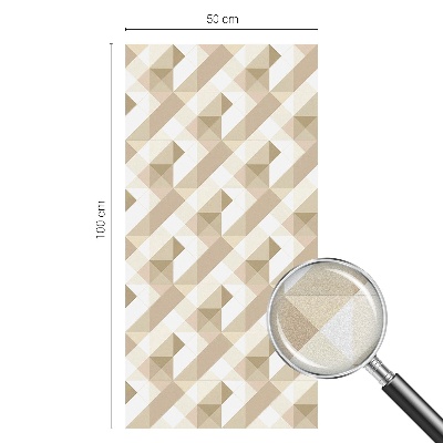 Privacy folie raam Driehoekige patronen