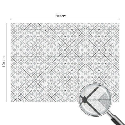 Glas in lood raamfolie Geometrische patronen