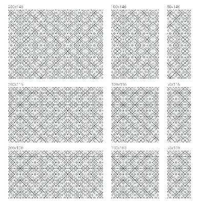 Glas in lood raamfolie Geometrische patronen