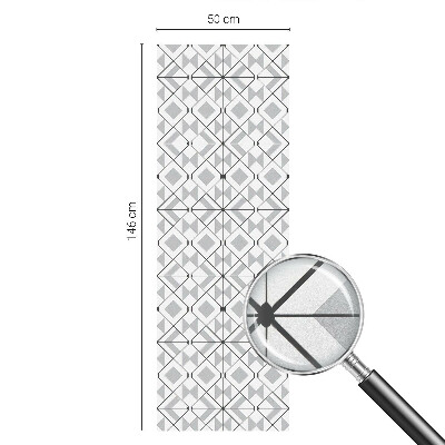 Glas in lood raamfolie Geometrische patronen