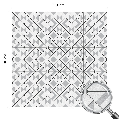 Glas in lood raamfolie Geometrische patronen