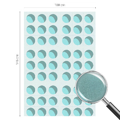 Zelfklevende raamfolie glas in lood Moderne wielen