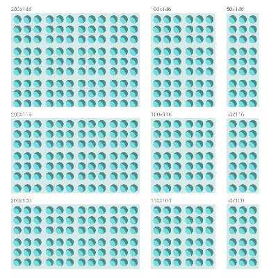 Zelfklevende raamfolie glas in lood Moderne wielen