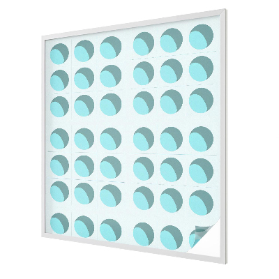 Zelfklevende raamfolie glas in lood Moderne wielen