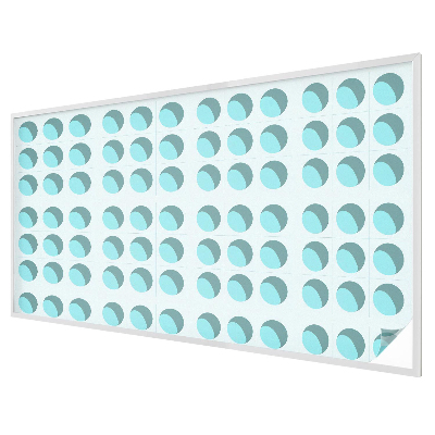 Zelfklevende raamfolie glas in lood Moderne wielen