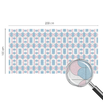 Privacy folie raam Pastelpatronen