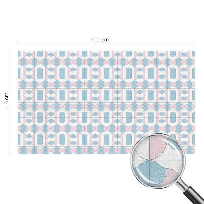 Privacy folie raam Pastelpatronen