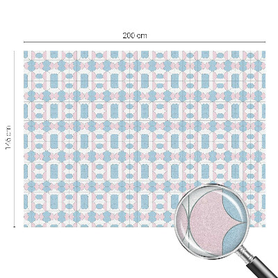 Privacy folie raam Pastelpatronen