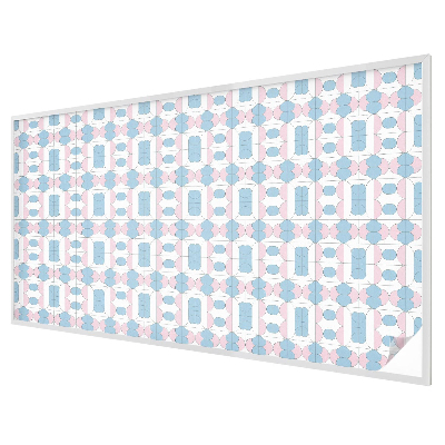 Privacy folie raam Pastelpatronen