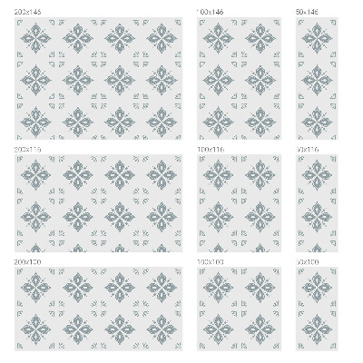 Glas in lood folie voor raam Geometrische symmetrie
