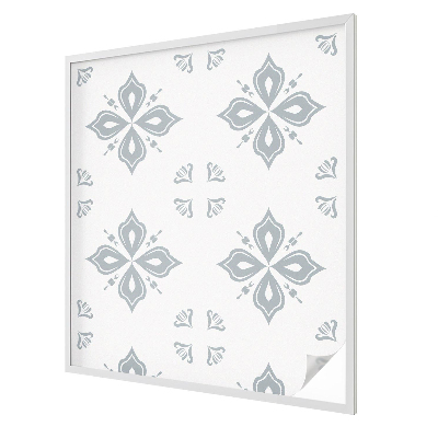 Glas in lood folie voor raam Geometrische symmetrie