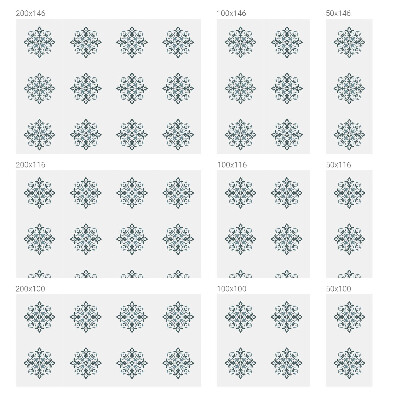 Privacy folie raam Klassiek ornament