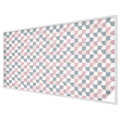 Glas in lood raamfolie Pastelpatronen