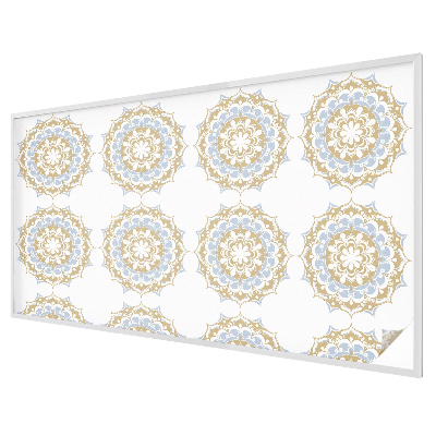 Glas in lood folie voor raam Boho mandala's