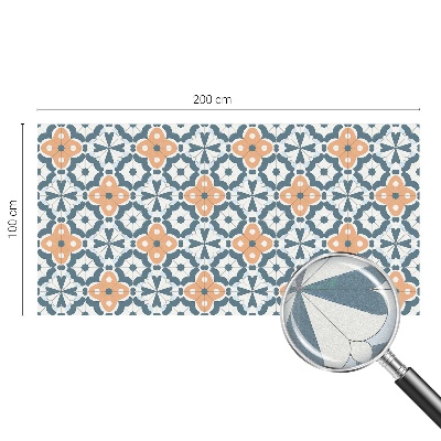 Zelfklevende raamfolie glas in lood Mozaïekbloemen