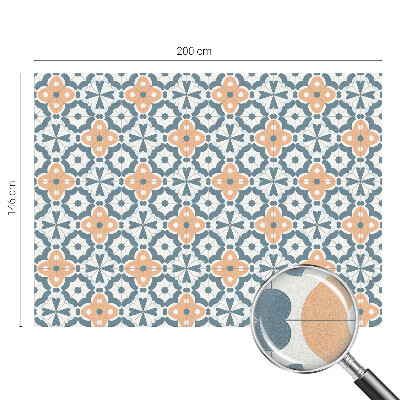 Zelfklevende raamfolie glas in lood Mozaïekbloemen