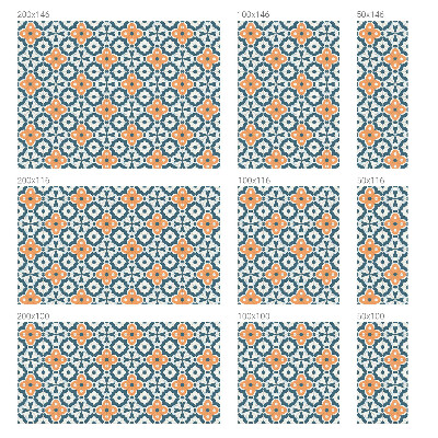 Zelfklevende raamfolie glas in lood Mozaïekbloemen